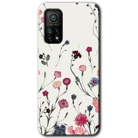 Xiaomi Mi 10 T Pro Hd Desen Baskılı Mat Çiçek Arka Kapak Kılıf