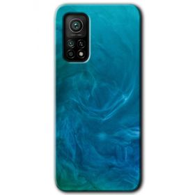 Xiaomi Mi 10 T Pro Hd Desen Baskılı Mavi Aura Arka Kapak Kılıf
