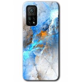 Xiaomi Mi 10 T Pro Hd Desen Baskılı Mavi Buzul Arka Kapak Kılıf