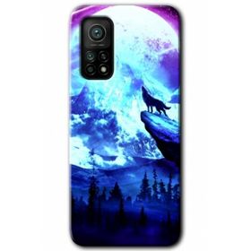 Xiaomi Mi 10 T Pro Hd Desen Baskılı Mega Kurt Arka Kapak