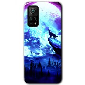 Xiaomi Mi 10 T Pro Hd Desen Baskılı Mega Kurt Arka Kapak
