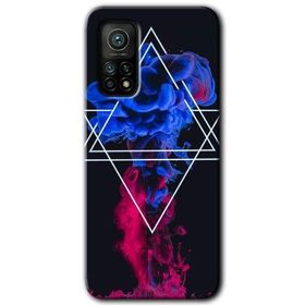 Xiaomi Mi 10 T Pro Hd Desen Baskılı Mekanik Duman 1 Arka Kapak Kılıf