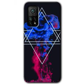 Xiaomi Mi 10 T Pro Hd Desen Baskılı Mekanik Duman 1 Arka Kapak Kılıf