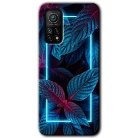 Xiaomi Mi 10 T Pro Hd Desen Baskılı Mekanik Yaprak 4 Arka Kapak Kılıf