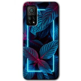 Xiaomi Mi 10 T Pro Hd Desen Baskılı Mekanik Yaprak 4 Arka Kapak Kılıf