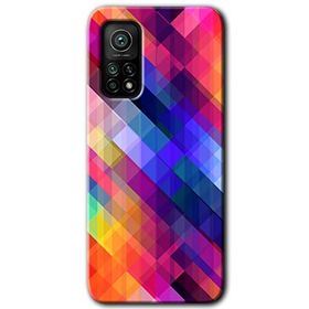 Xiaomi Mi 10 T Pro Hd Desen Baskılı Multi Oblique Arka Kapak Kılıf