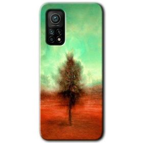 Xiaomi Mi 10 T Pro Hd Desen Baskılı Outlines Paint Arka Kapak Kılıf