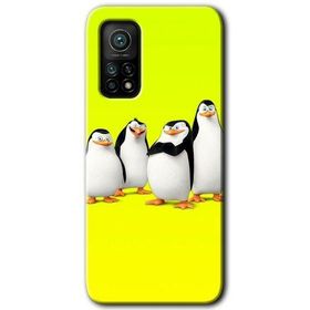 Xiaomi Mi 10 T Pro Hd Desen Baskılı Penguenler Arka Kapak Kılıf