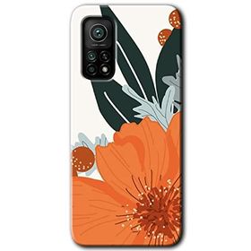 Xiaomi Mi 10 T Pro Hd Desen Baskılı Portakal Çiçeği Arka Kapak Kılıf