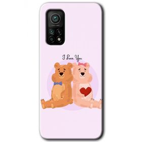 Xiaomi Mi 10 T Pro Hd Desen Baskılı Sevgili Ayıcık Arka Kapak Kılıf