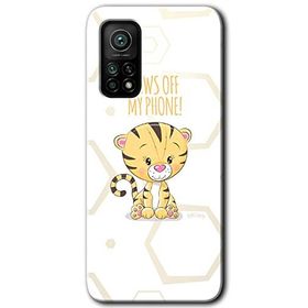 Xiaomi Mi 10 T Pro Hd Desen Baskılı Sevimli Kedi 1 Arka Kapak Kılıf
