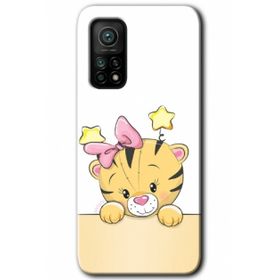 Xiaomi Mi 10 T Pro Hd Desen Baskılı Sevimli Kedi Arka Kapak Kılıf