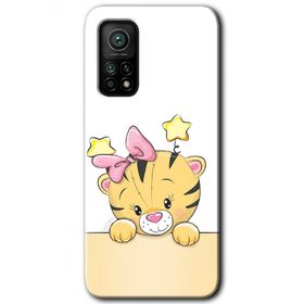 Xiaomi Mi 10 T Pro Hd Desen Baskılı Sevimli Kedi Arka Kapak Kılıf