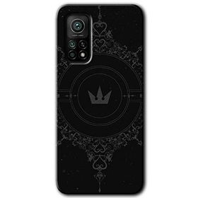 Xiaomi Mi 10 T Pro Hd Desen Baskılı Siyah Mandala 1 Arka Kapak Kılıf