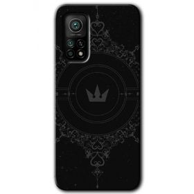 Xiaomi Mi 10 T Pro Hd Desen Baskılı Siyah Mandala 1 Arka Kapak Kılıf