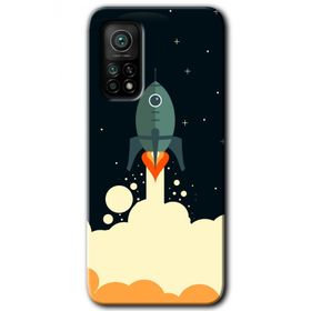 Xiaomi Mi 10 T Pro Hd Desen Baskılı Space Smoke Arka Kapak Kılıf