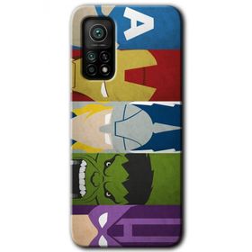 Xiaomi Mi 10T- Avengers-1 Kılıf HD Desen Baskılı Arka Kapak