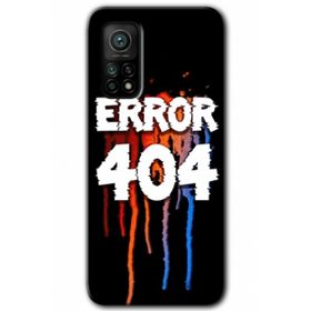 Xiaomi Mi 10T Kılıf - 404 Error HD Desen Baskılı Arka Kapak