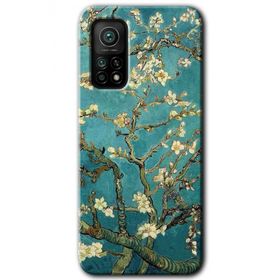 Xiaomi Mi 10T Kılıf HD- Almond Blossom Desen Baskılı Arka Kapak