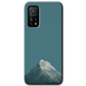 Xiaomi Mi 10T Kılıf HD- Alone Mountain Desen Baskılı Arka Kapak
