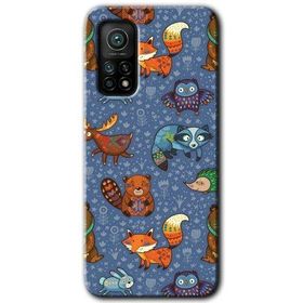 Xiaomi Mi 10T Kılıf HD Animals Funny Desen Baskılı Arka Kapak