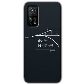 Xiaomi Mi 10T Kılıf- Work Formül HD Desen Baskılı Arka Kapak