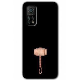Xiaomi Mi 10T- Thor Çekiç Kılıf HD Desen Baskılı Arka Kapak