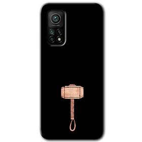 Xiaomi Mi 10T- Thor Çekiç Kılıf HD Desen Baskılı Arka Kapak