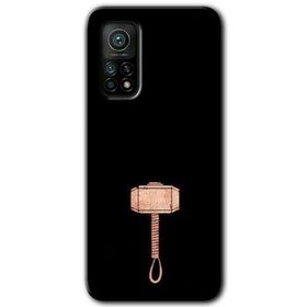 Xiaomi Mi 10T- Thor Çekiç Kılıf HD Desen Baskılı Arka Kapak