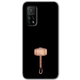 Xiaomi Mi 10T- Thor Çekiç Kılıf HD Desen Baskılı Arka Kapak