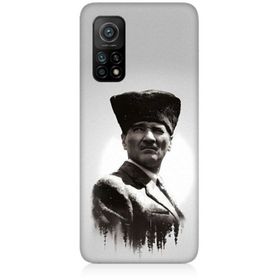Xiaomi Mi 10t Uyumlu Mustafa Kemal Atatürk Baskılı Silikon Kılıf