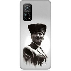 Xiaomi Mi 10t Uyumlu Mustafa Kemal Atatürk Baskılı Silikon Kılıf