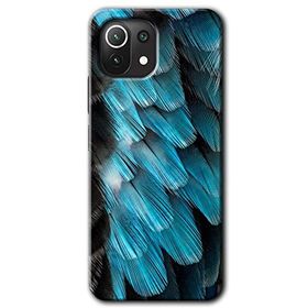 Xiaomi Mi 11 9D Tüyler Baskılı Uyumlu Silikon Kılıf