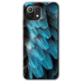 Xiaomi Mi 11 9D Tüyler Baskılı Uyumlu Silikon Kılıf