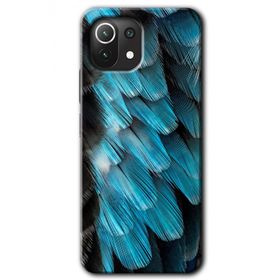 Xiaomi Mi 11 9D Tüyler Baskılı Uyumlu Silikon Kılıf