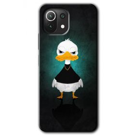 Xiaomi Mi 11 Angry Duck Baskılı Uyumlu Silikon Kılıf