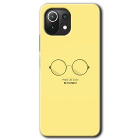 Xiaomi Mi 11 Be Honest Baskılı Uyumlu Silikon Kılıf