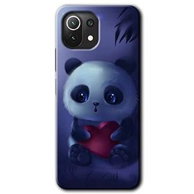 Xiaomi Mi 11 Bebek Panda Baskılı Uyumlu Silikon Kılıf