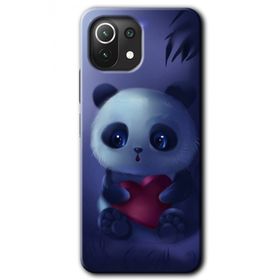 Xiaomi Mi 11 Bebek Panda Baskılı Uyumlu Silikon Kılıf