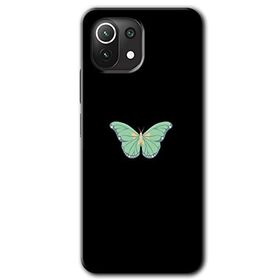 Xiaomi Mi 11 Butterfly Tree Baskılı Uyumlu Silikon Kılıf