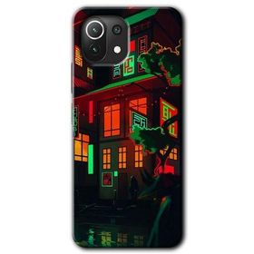 Xiaomi Mi 11 China Street Baskılı Uyumlu Silikon Kılıf
