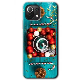 Xiaomi Mi 11 Christmas Baskılı Uyumlu Silikon Kılıf