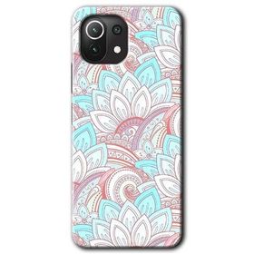 Xiaomi Mi 11 Çin Mandala 1 Baskılı Uyumlu Silikon Kılıf