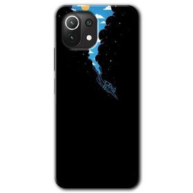 Xiaomi Mi 11 Derinlere Yolculuk Baskılı Uyumlu Silikon Kılıf
