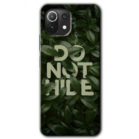 Xiaomi Mi 11 Do Not Hide Baskılı Uyumlu Silikon Kılıf