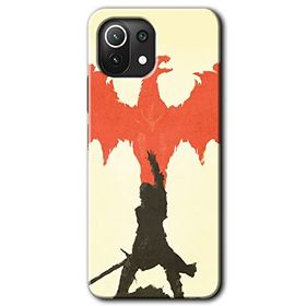 Xiaomi Mi 11 Dragon Hunter 1 Baskılı Uyumlu Silikon Kılıf