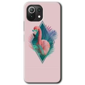 Xiaomi Mi 11 Flamingo Baskılı Uyumlu Silikon Kılıf