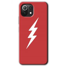 Xiaomi Mi 11 Flash Logo Baskılı Uyumlu Silikon Kılıf