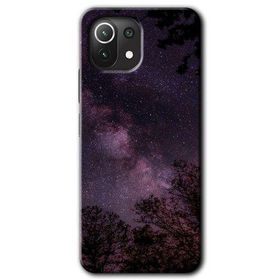 Xiaomi Mi 11 Gece Galaksi Baskılı Uyumlu Silikon Kılıf