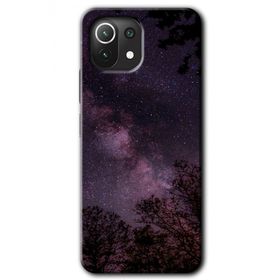 Xiaomi Mi 11 Gece Galaksi Baskılı Uyumlu Silikon Kılıf
